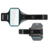 Phone Armband Case Sweat-resistant Armband Phone Holder 7in Max Phone Holder Adjustable w/ Headphone Cable Key Card Holder For Running Jogging Riding