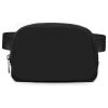 Sport Fanny Pack Unisex Waist Pouch Belt Bag Purse Chest Bag for Outdoor Sport Travel Beach Concerts Travel 20.86in-35.03in Waist Circumference with A