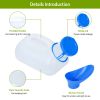 Unisex Potty Urinal Bottle 1000ML/33.8OZ Adult Emergency Urinal Device Portable Male Female Toilet w/ Lid Funnel For Car Camping Travel Hospital Outdo