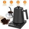 1200W Electric Gooseneck Kettle With Precise Temperature Control Up to 24H Timer Auto Off Protection Fast Heating Stainless Steel Water Boiler For Cof