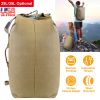 Canvas Backpack Outdoors 25L Travel Laptop Bag Camping Hiking Tactical Military Sport Bags