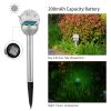 Solarek 3 Pcs Outdoor Solar Lights IP44 Waterproof Ball RGB Light Garden Decor Lamp Landscape Christmas