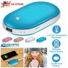 Portable Hand Warmer 5000mAh Power Bank Rechargeable Pocket Warmer Double-Sided Heating Handwarmer