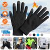 Unisex Winter Knit Gloves Touchscreen Outdoor Windproof Cycling Skiing Warm Gloves