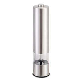 Electric Salt Pepper Grinder with Light Adjustable Coarseness Stainless Steel Salt Pepper Shaker Battery Operated Pepper Grinder Mill Easy Refill and