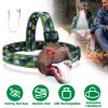 Dinosaur Headlamp Kids Headlight Dinosaur Flashlight with Realistic Roar Sound 4 Modes Adjustable Headband Kid Camping Gear Unique Gifts for Boys