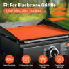 Silicone Griddle Mat Heavy Duty Food Grade Grill Mat BBQ Griddle Top Cover Fit for 36in/ 28in/ 22in Blackstone Griddle for All Seasons