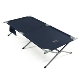 Extra Wide Folding Camping Bed with Carry Bag and Storage Bag