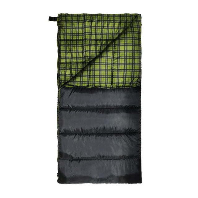 Oversized 30-Degree Cool Weather Rectangular Sleeping Bag, Gray, 40"x80" Oversized 30-Degree Cool Weather Rectangular Sleeping Bag, Gray, 40"x80"