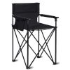 Portable 38 Inch Oversized High Camping Fishing Folding Chair