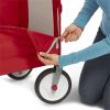 3-in-1 EZ Fold Wagon, Padded Seat with Seat Belts, Red