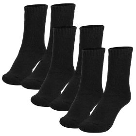 3 Pairs Men Warm Wool Socks Soft Cozy Winter Thermal Socks For Men Thick Heat-Trapping Moisture Wicking Socks Indoor Outdoor