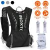 Sport Hydration Vest Running Backpack with 15oz 50oz Water Bladder Adjustable Strap Storage Bag for Trail Running Marathon Race Hiking