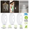 3Pcs Motion Sensor Light Closet Lights Magnetic Stick-on Cordless Night LED Lamp Battery-Powered for Stair Hallway Cabinet Camping