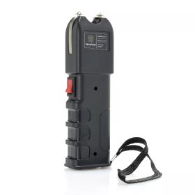 Safety Vital LED Flashlight Stun Gun (Color: Black)