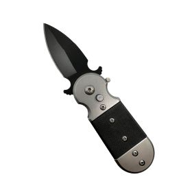 4.75” Automatic Knife With Safety Lock (Color: Black)