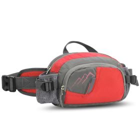 Outdoor Sports Waist Pack for Women and Men (Type: Sports Bag, Color: Red)