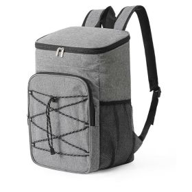 Portable Travel Large Capacity Outdoor Picnic Backpack (Type: Picnic Backpack, Color: Gray)